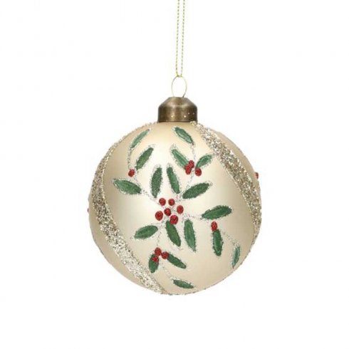 Julgranskulor 4 pack Zefir 8 cm 