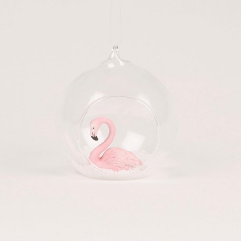 Julkula med flamingo