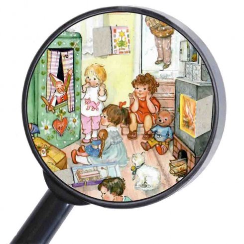 Gammaldags Adventskalender A3 Julmys