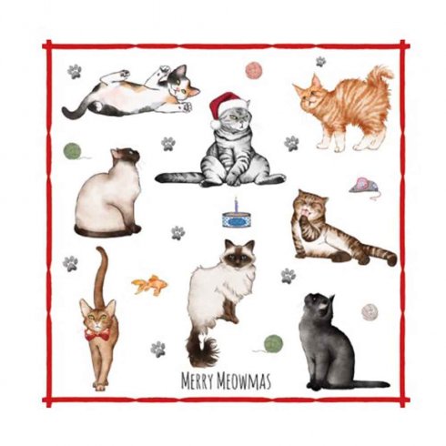 Julservetter Mery Meowmas