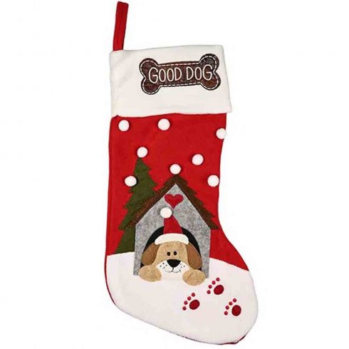 Julstrumpa för julklappar Good Dog