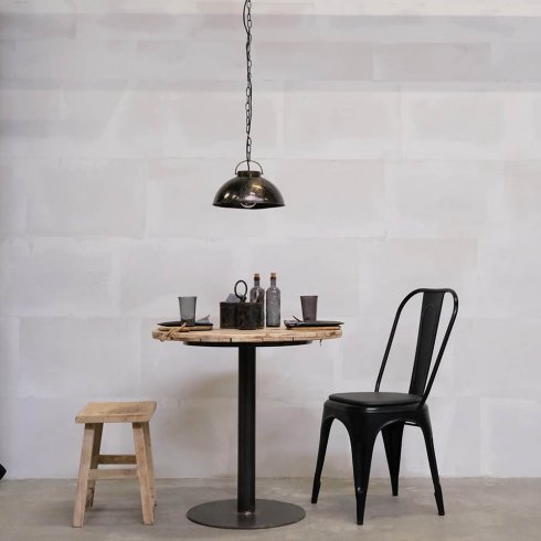 Klassiskt bordsben lackerat järn 74 cm