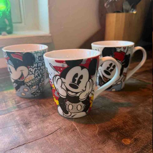 Disney Kaffekopp Smiling Musse 
