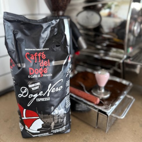 Del doge nero 1kg espressobönor