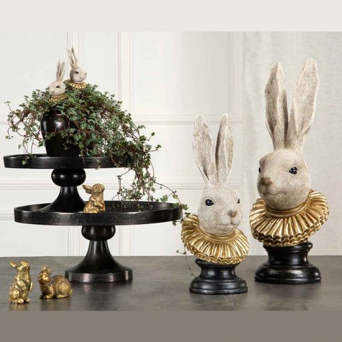 Kaninhuvud på pinne 2 st