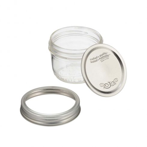 Mason jar Kerr- Half pint 0,24 liter - Wide mouth