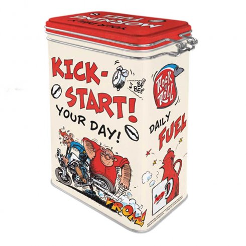 Plåtburk Kick start näpplock