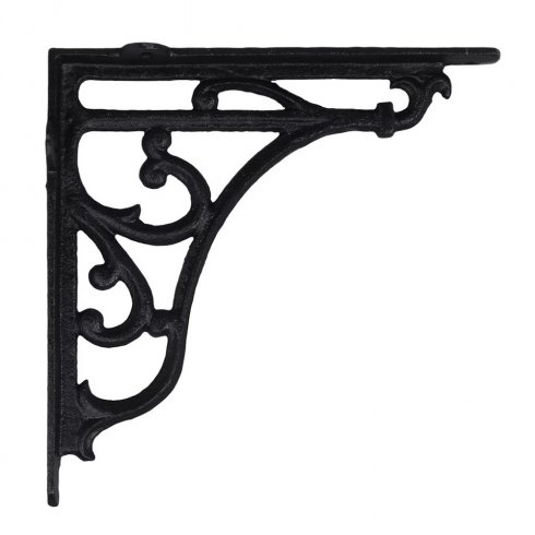 Konsol Sirlig järn svart stor