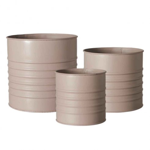 Krukset 3 st Matt Beige - Wikholm Form