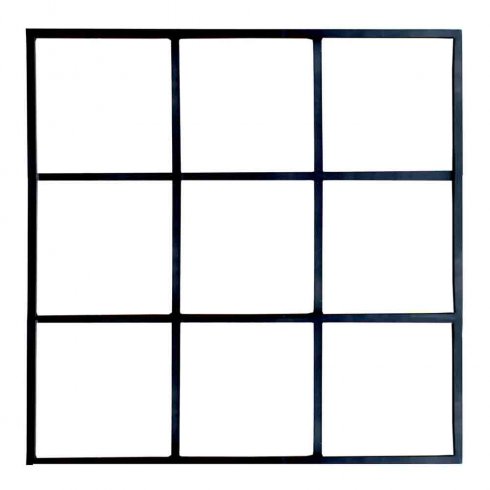 Rumsavdelare New York fönster kvadratisk utan glas