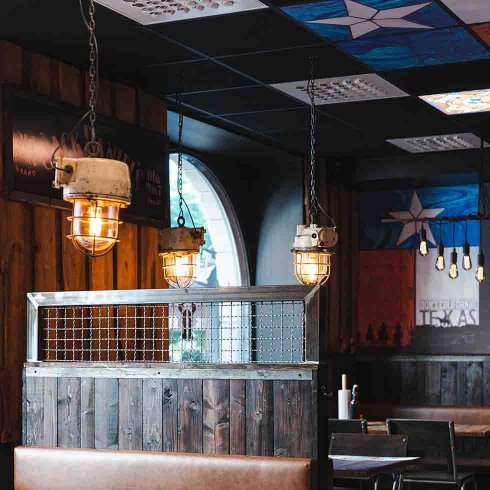 Taklampa Skeppslampa Unique Item