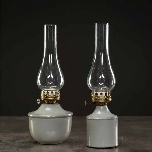 Ljusstake för värmeljus emalj Juno Stone