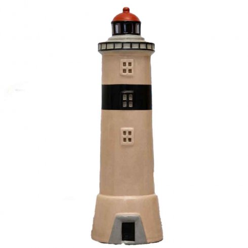 Keramikhus Långe Jan fyr för värmeljus 18 cm