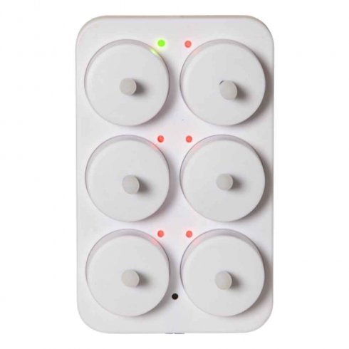 LED uppladdningsbara värmeljus 6-pack