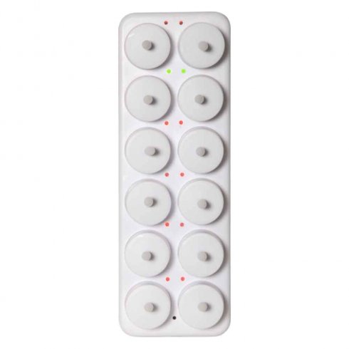 LED uppladdningsbara värmeljus 12-pack