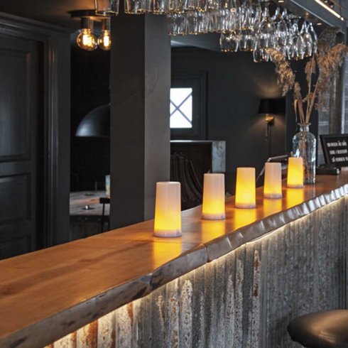 Uppladdningsbara ledljus med USB utan laddare 5 set