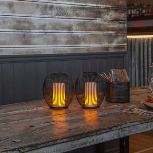 Uppladdningsbara ledljus med USB utan laddare 5 set