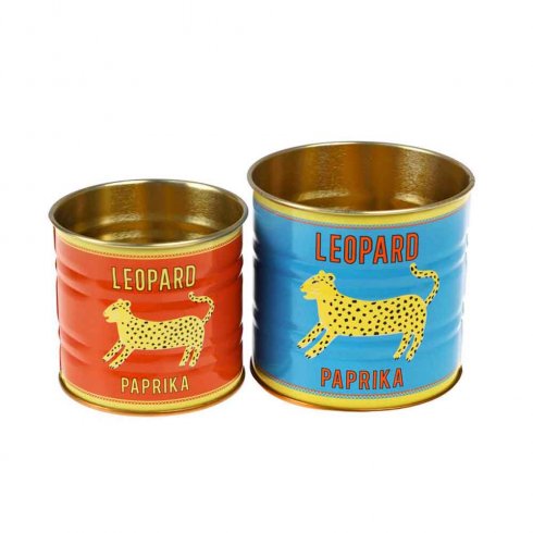 Miniburkar 2 pack Leopard