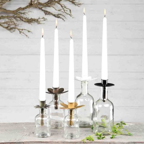 Ljushållare Flaska Vit champagne