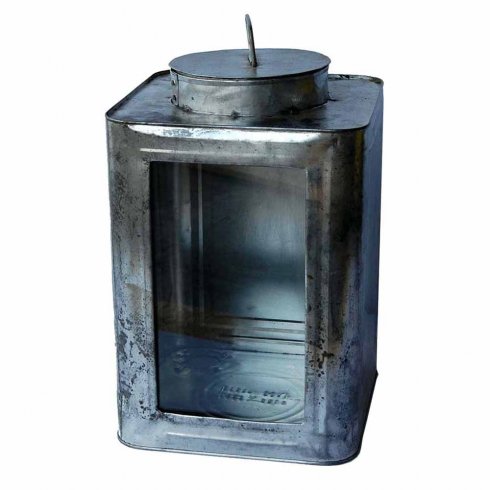 Järnlykta med Patina