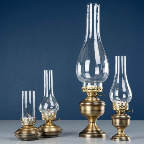 Ljusstake för värmeljus Stella Antikmässing