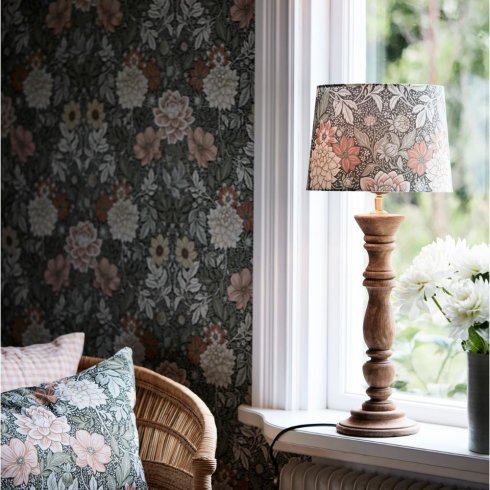 Lodge bordslampa Dahlia Grön - Pr Home