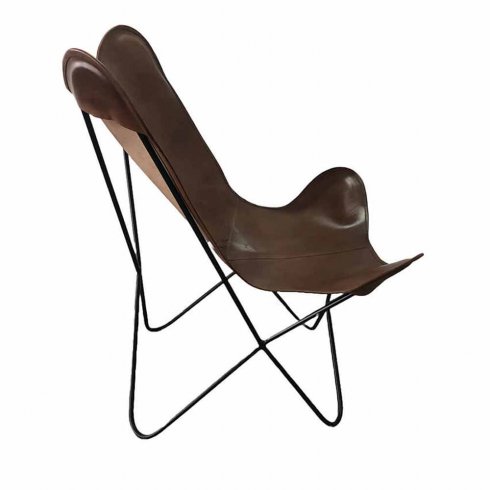 Lazenby Loungestol i buffelläder Trademark Living