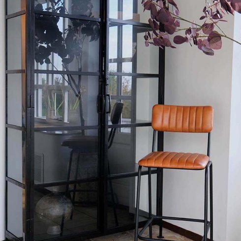 Magnum Vitrinskåp i järn med 2 dörrar - Trademark Living