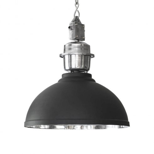 Manchester taklampa Svart/Silver 52 cm - Pr Home