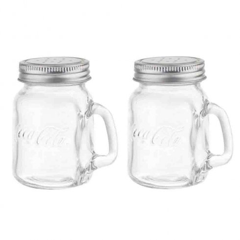 Coca Cola Salt & Peppar Masonflaskor /2 st
