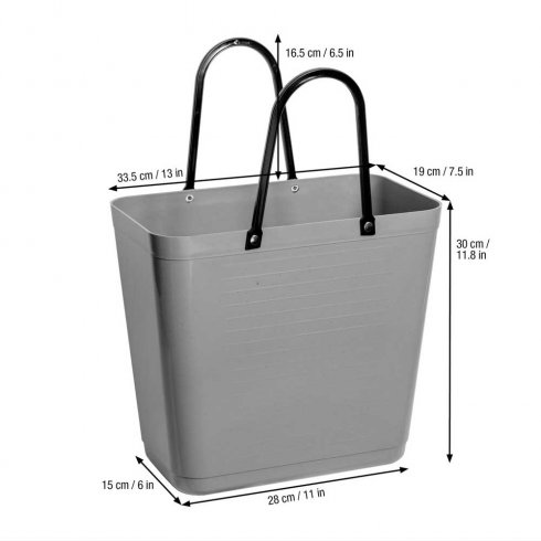 Väska Hinza Hög grå - Recycled Plastic
