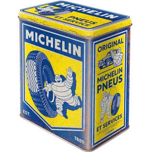 Plåtburk i retrostil Michelin 3 liter