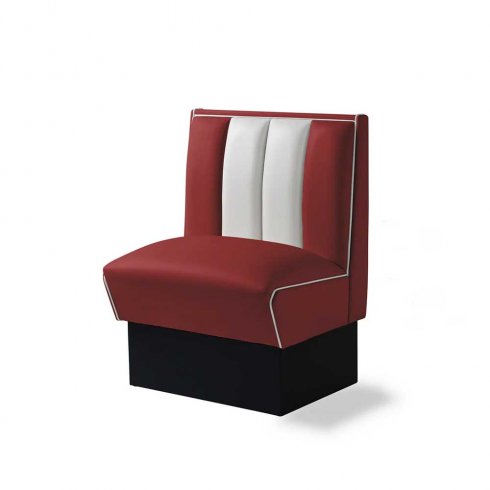 Diner booth - retro soffa slutdel 70 cm