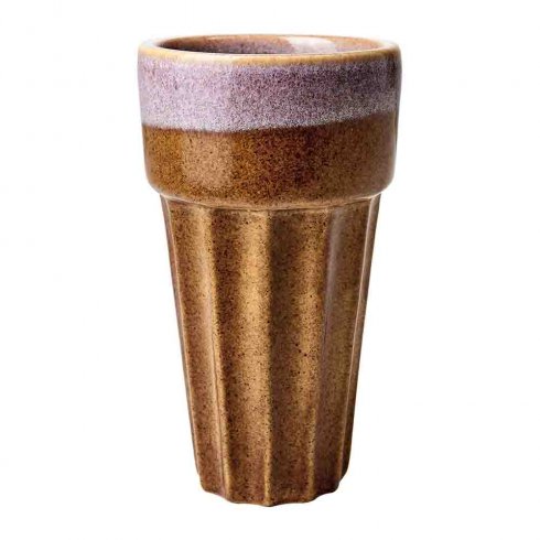 Costa kaffekopp Senapsgul/flerfärgad