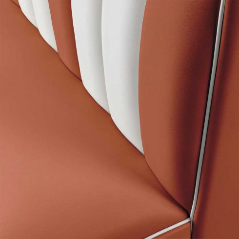 Diner booth komplett 3-delar 120 cm