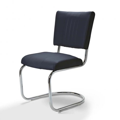 Retro stol swing enfärgad /st