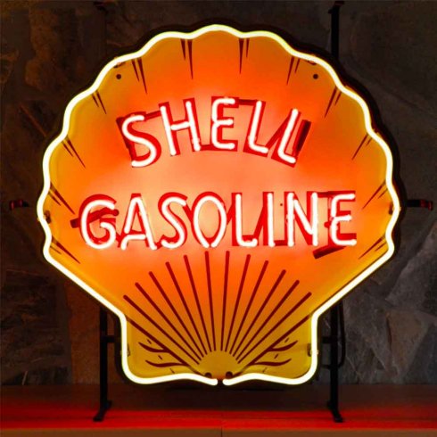 Neonskylt shell