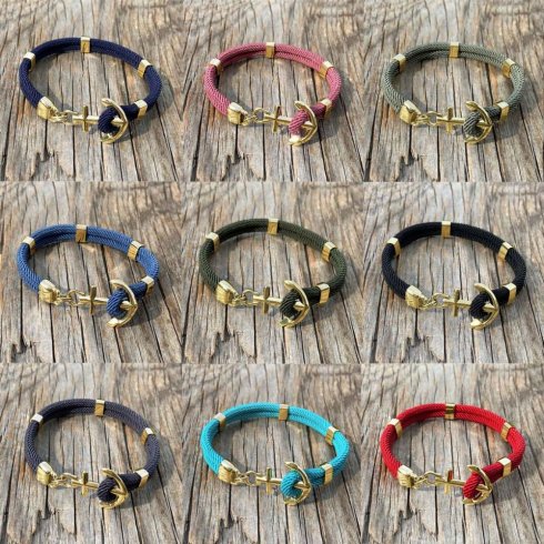 Marint Armband - New Haven Mossa grön