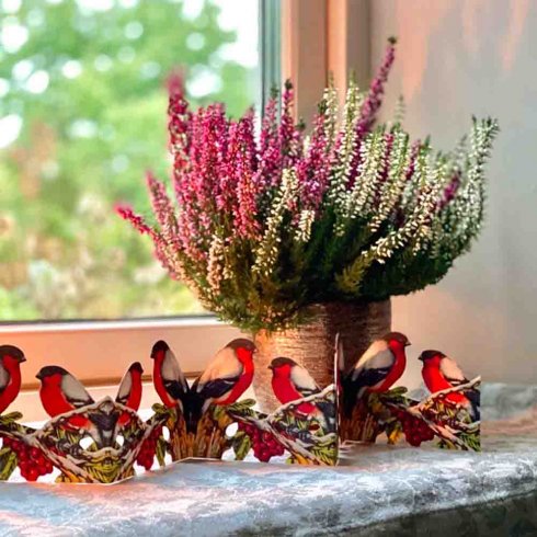 Juldekoration Pappersrader Domherre