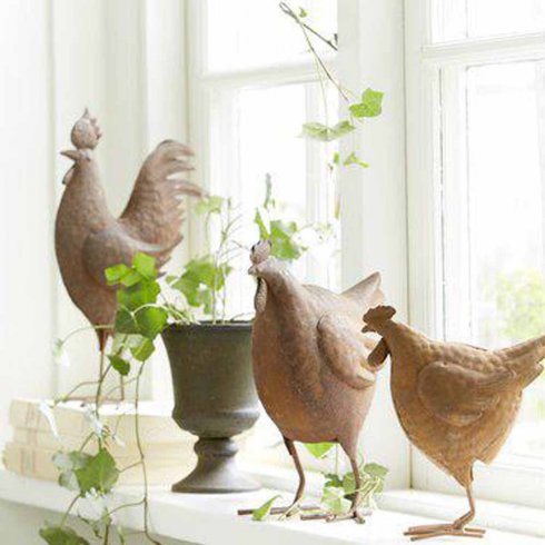 Höna Rost 17 x 21 cm