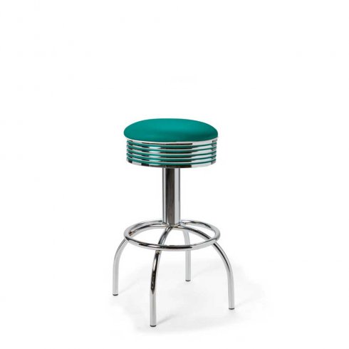 Diner barstol nostalgi utan rygg petrol