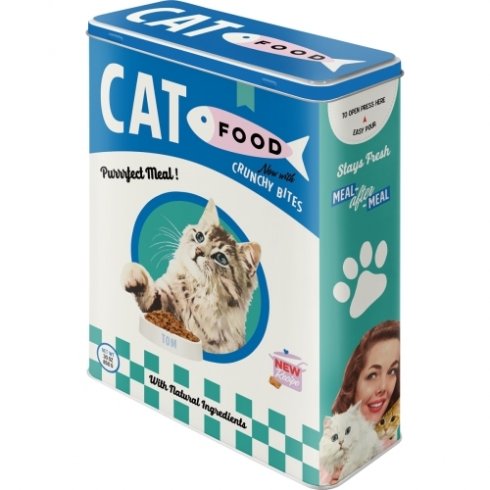 Andrahandssortering Kattmatsburk cat food crunchy bites 4 liter