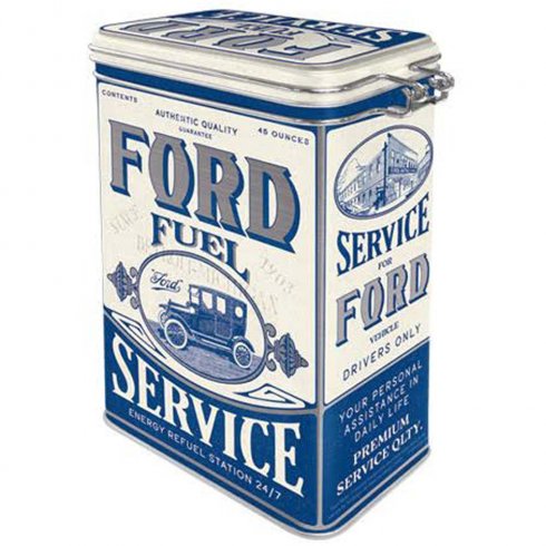 Kaffeburk Ford Fuel med knäpplock