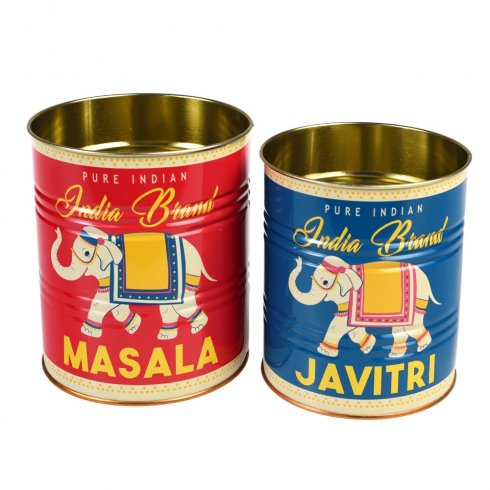 Kruka / plåtburk 2 pack Indian Masala 