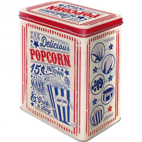 Popcorn Plåtburk 3 liter