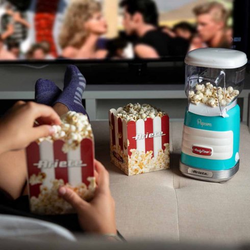 Popcornmaskin Ariete Party Time Blå