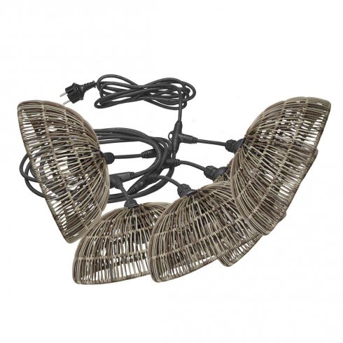 Flex out Outdoor ljusslinga inkl Hue 30 cm lampskärm - Pr Home