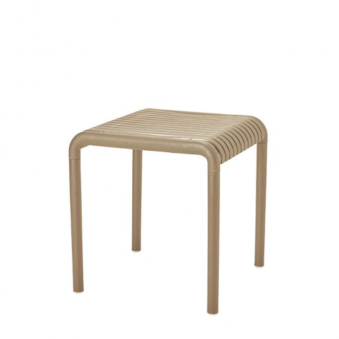 Ravello sidobord/pall Beige