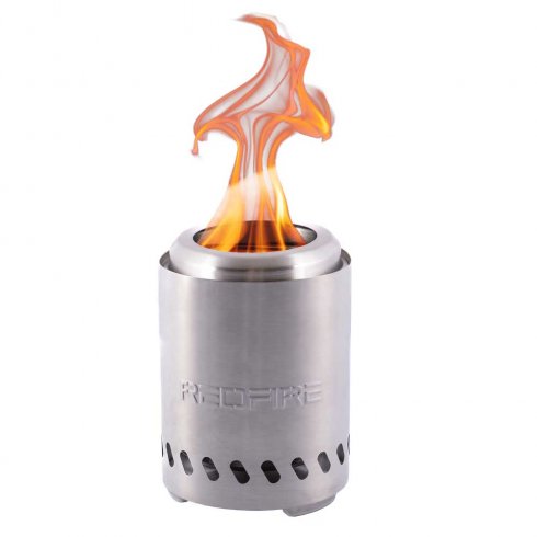 Volcano eldstad bordsvariant Small Rostfri RedFire