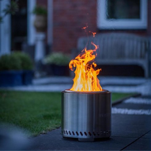 Volcano eldstad Large Rostfri RedFire